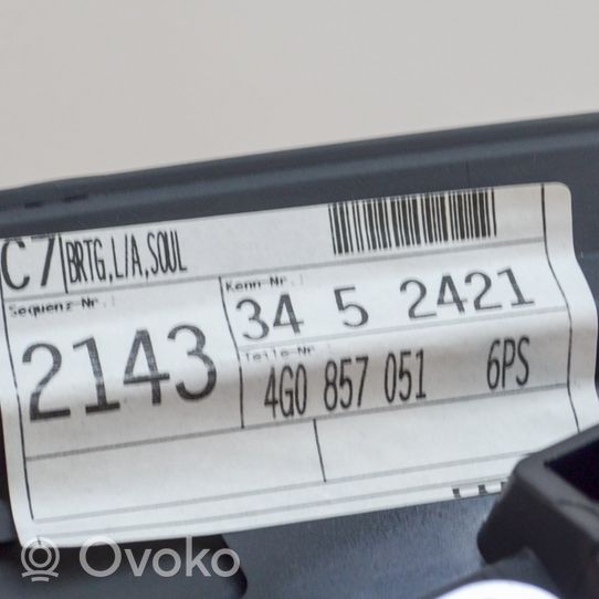 Audi A6 C7 Ramka schowka deski rozdzielczej 4G0857051