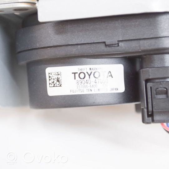 Toyota Prius (XW50) Alarmes antivol sirène 8904047050