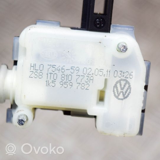 Volkswagen Touran II Verrouillage du bouchon du réservoir de carburant 1K5959782