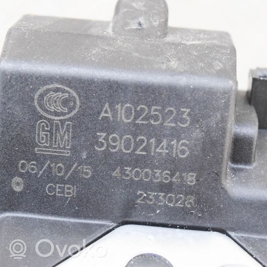 Opel Corsa E Tailgate/trunk/boot lock/catch/latch 39021416