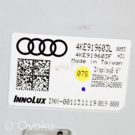 Audi E-tron GT Interrupteur ventilateur 4KE919603L