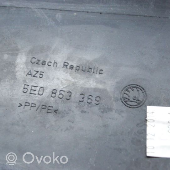 Skoda Octavia Mk3 (5E) (B) statņa dekoratīvā apdare (apakšdaļa) 5E0853369