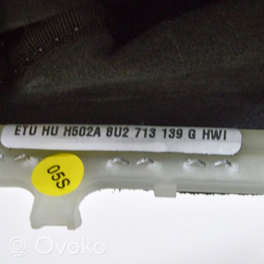 Audi Q3 8U Perilla/embellecedor de cuero de la palanca de cambios 8U2713139G