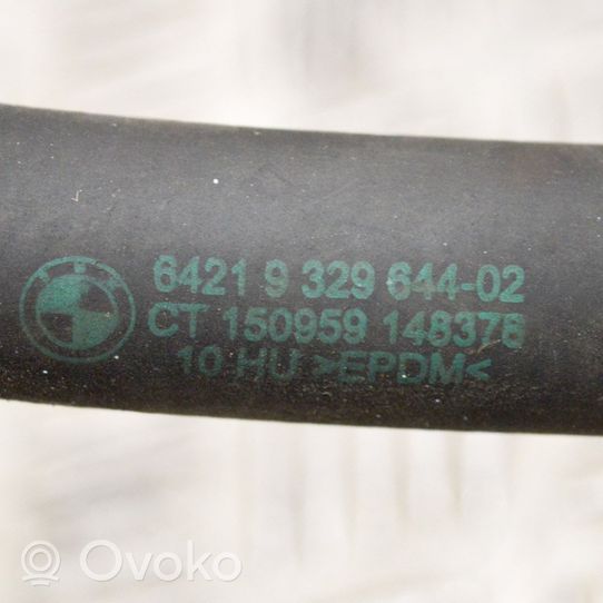 BMW 3 F30 F35 F31 Variklio aušinimo vamzdelis (-ai)/ žarna (-os) 9329644