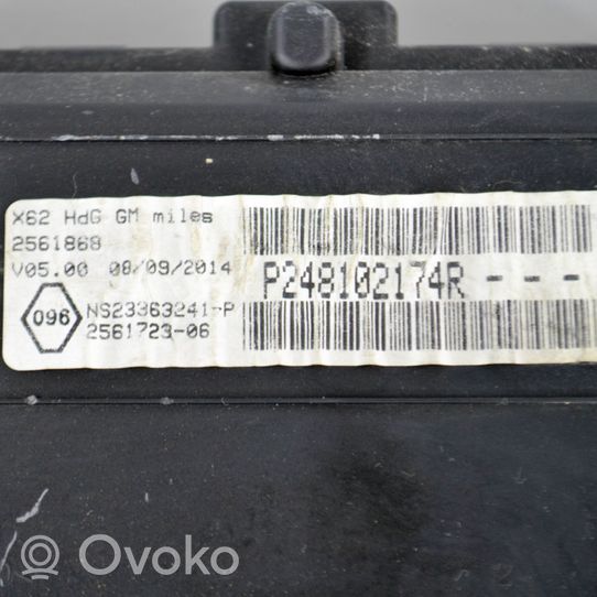 Opel Movano B Compteur de vitesse tableau de bord P248102174R