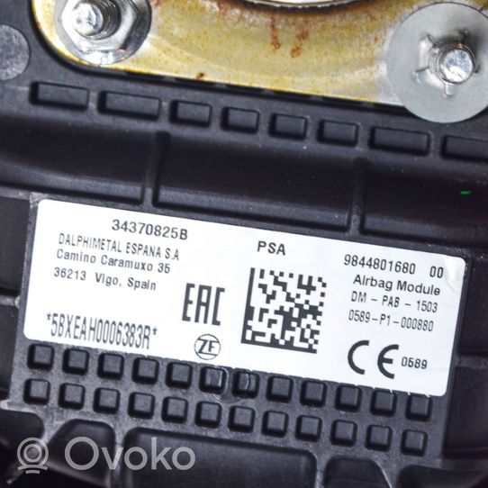 Opel Mokka X Airbag de passager 9844801680