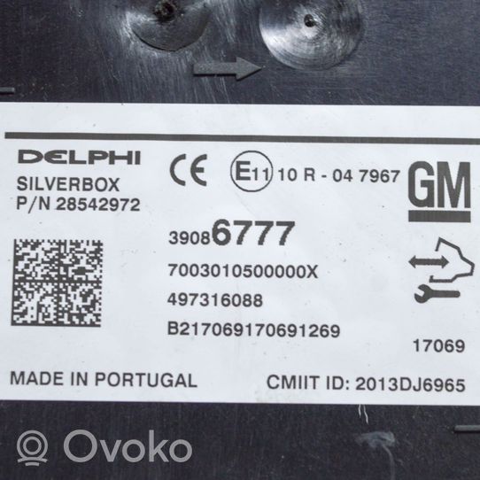 Opel Mokka X Centralina Audio Hi-fi 39086777