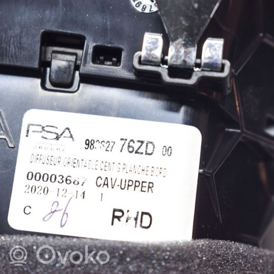 Opel Mokka X Kojelaudan tuuletussuuttimen suojalista 98362776ZD