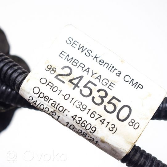 Opel Mokka X Faisceau câbles de frein 9824535080