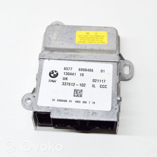 BMW i3 Oro pagalvių valdymo blokas 6998486