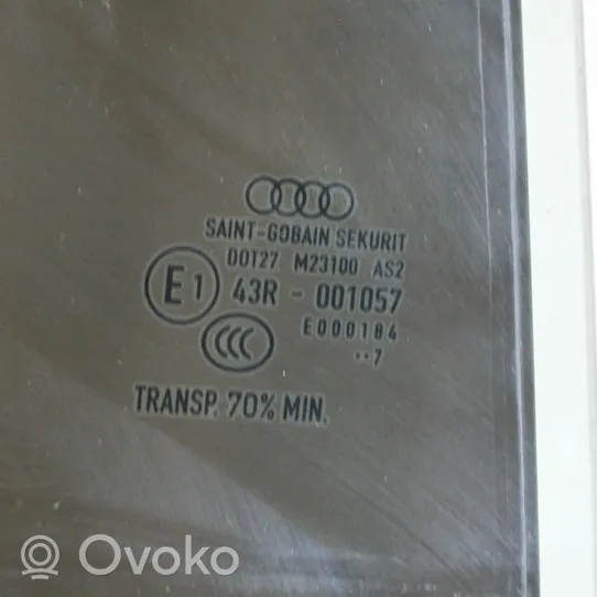 Audi A3 S3 8V Szyba drzwi tylnych 43R001057