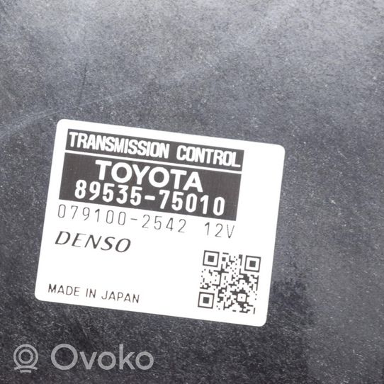 Toyota Prius (XW30) Module de contrôle de boîte de vitesses ECU 8953575010