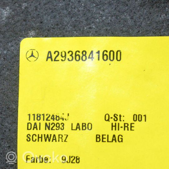Mercedes-Benz EQC Keskikonsolin takasivuverhoilu A2936841600