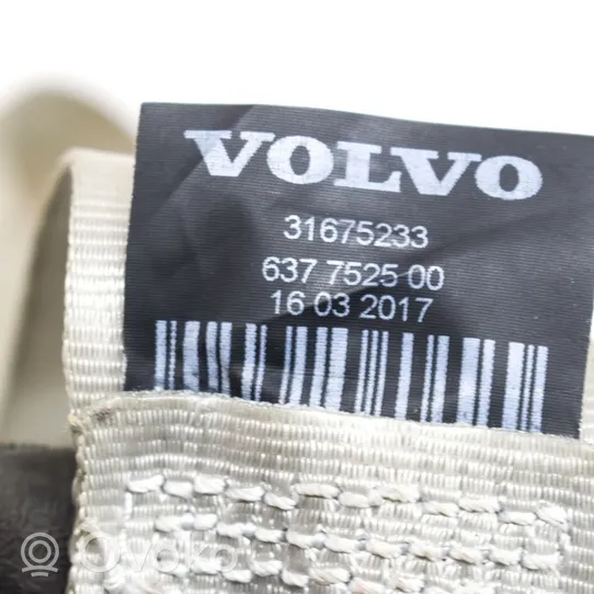 Volvo XC90 Pas bezpieczeństwa fotela przedniego 31675233