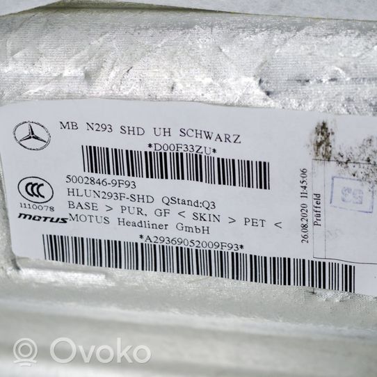 Mercedes-Benz EQC Kattoverhoilusarja A2536904500