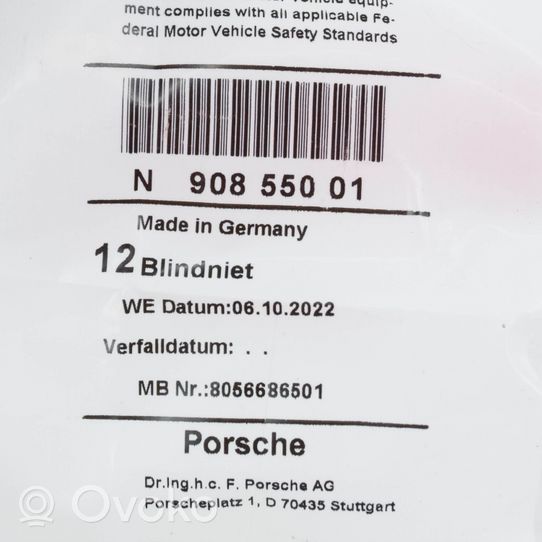 Porsche Macan Blocco/serratura/supporto del portellone posteriore/bagagliaio N90855001