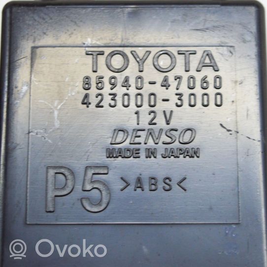 Toyota Prius (XW50) Other devices 8594047060