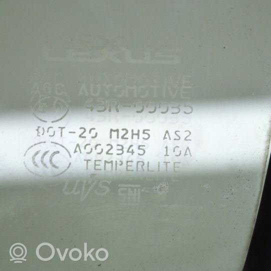 Lexus RX 450H Finestrino/vetro deflettore anteriore (coupé) 6821648030