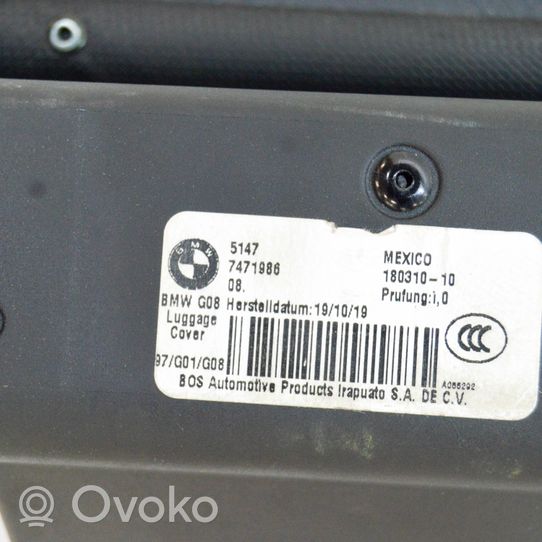 BMW X3 G01 Laderaumabdeckung Gepäckraumabdeckung 7471986