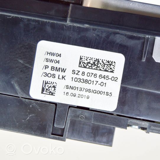 BMW X3 G01 Zestaw przełączników i przycisków 8076645