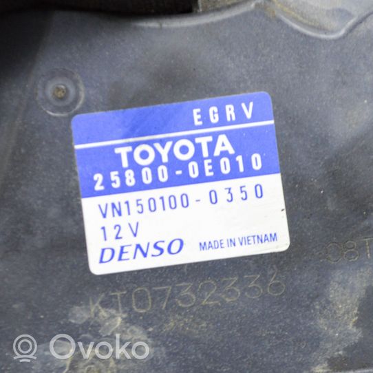 Toyota Hilux (AN120, AN130) Valvola EGR 258000E010