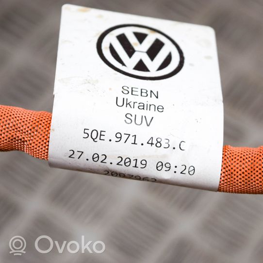 Volkswagen Golf VII Inna wiązka przewodów / kabli 5QE971483C