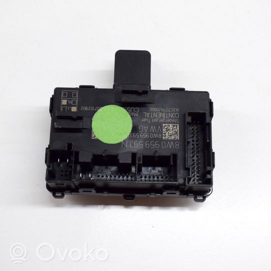 Audi A4 S4 B9 Oven ohjainlaite/moduuli 8W0959593N