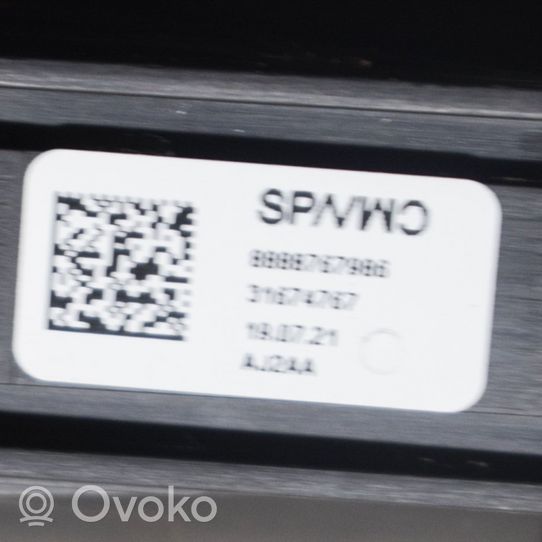 Volvo XC60 Interruttore airbag passeggero on/off 31674767