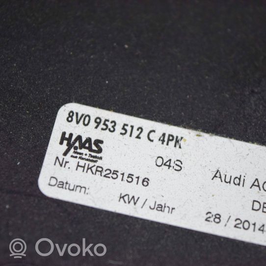 Audi A3 S3 8V Elementy poszycia kolumny kierowniczej 8V1953491