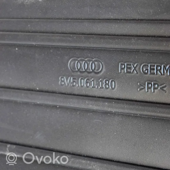 Audi A3 S3 8V Tavaratilan kaukalon tekstiilikansi 8V5061180