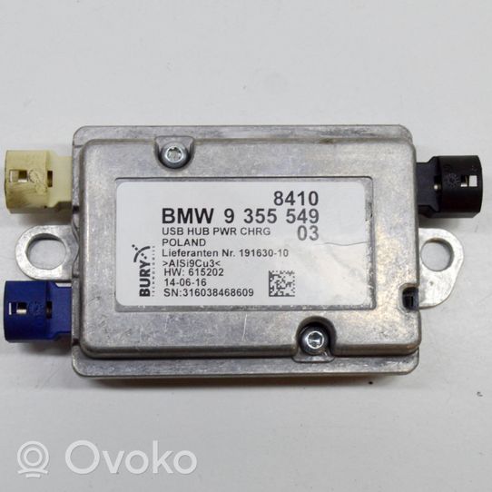 BMW 3 F30 F35 F31 Unité de contrôle USB 9355549