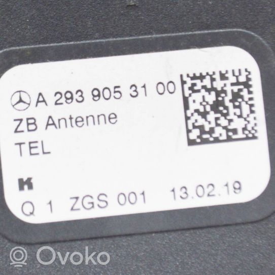 Mercedes-Benz EQC GPS-pystyantenni A2939053100