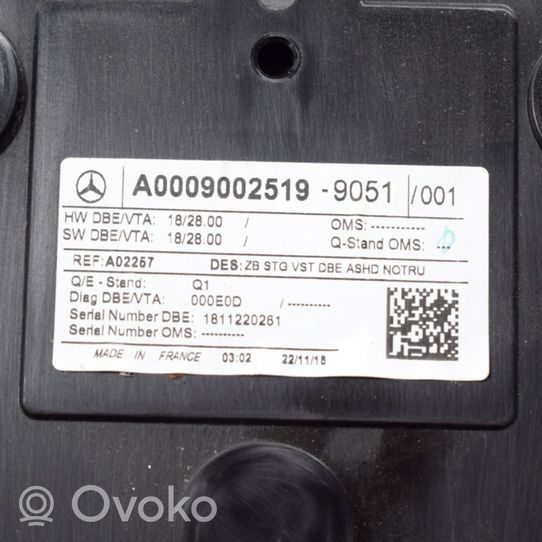 Mercedes-Benz B W247 Kattoverhoilusarja A2476900300