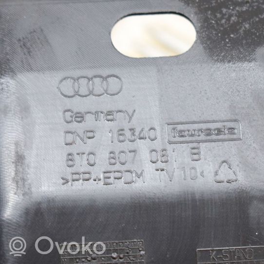Audi A5 Sportback 8TA Pannello di supporto del radiatore (usato) 8T0807081B