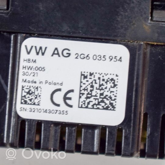 Volkswagen Golf VIII Connettore plug in USB 2G6035954