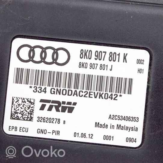 Audi A4 S4 B8 8K Centralina/modulo EMF freno posteriore 8K0907801K