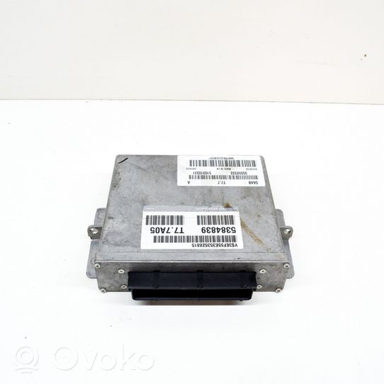 Saab 9-5 Sterownik / Moduł ECU 09378729