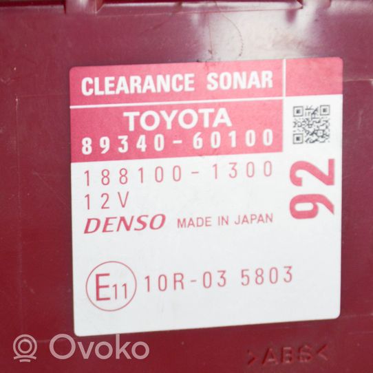 Toyota Land Cruiser (J150) Kiti prietaisai 8934060100