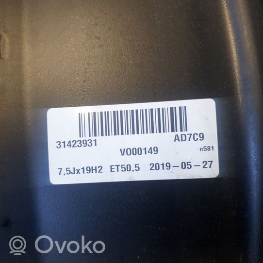 Volvo XC60 19 Zoll Leichtmetallrad Alufelge 31423931