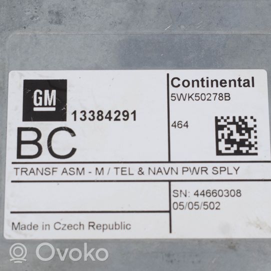 Opel Astra J Centralina/modulo navigatore GPS 13384291