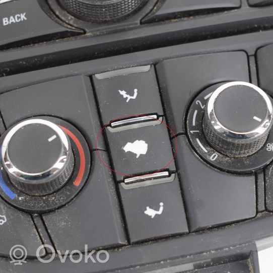 Opel Astra J Un conjunto de interruptores 13444592
