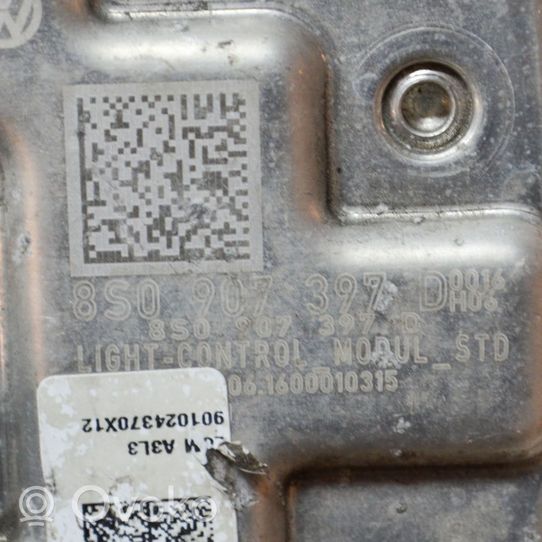 Audi A3 S3 8V Moduł sterujący statecznikiem LED 8S0907397D