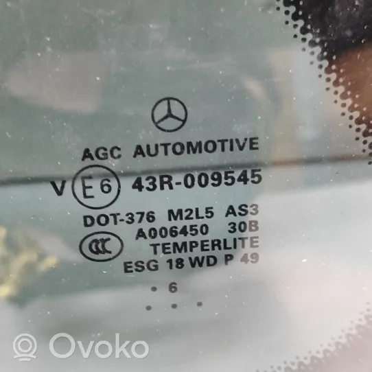 Mercedes-Benz GL X166 Заднее боковое стекло кузова 43R009545