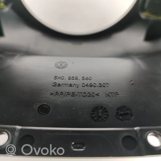 Volkswagen Golf VIII Ohjauspyörän pylvään verhoilu 5H0858559D