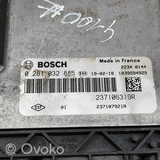 Renault Kangoo II Sterownik / Moduł ECU 237106319R