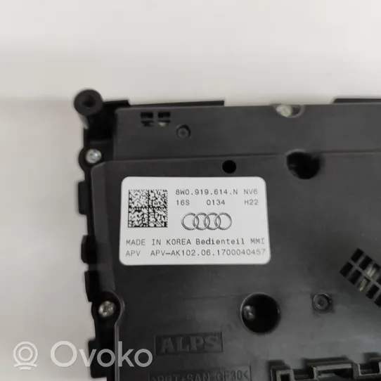 Audi A5 Head unit multimedia control 8W0919614N