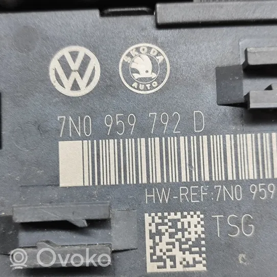 Skoda Yeti (5L) Centralina/modulo portiere 7N0959792D