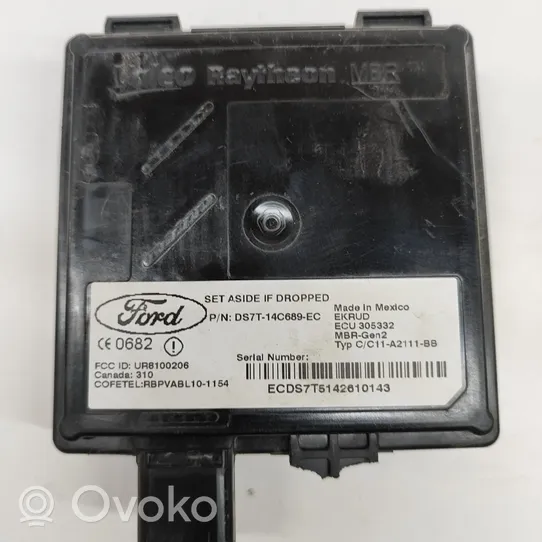 Ford Mondeo MK V Modulo di controllo del punto cieco DS7T14C689EC