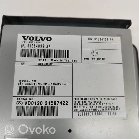 Volvo S60 Wzmacniacz audio 31384099