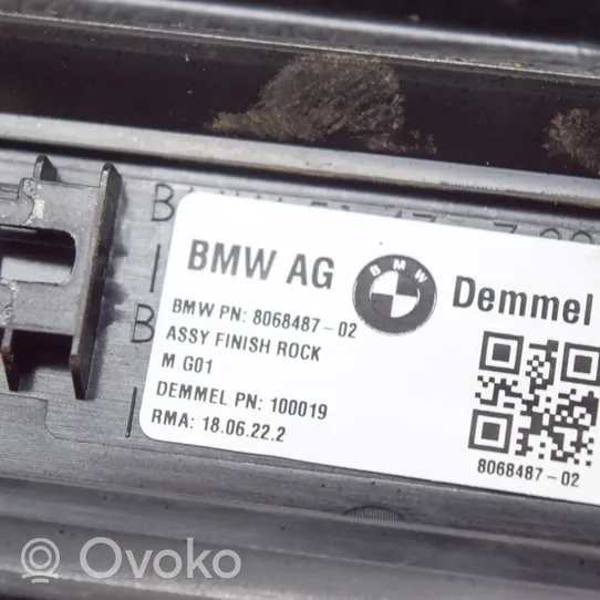 BMW X4 G02 Slenksčių apdailų komplektas (vidinis) 8068487